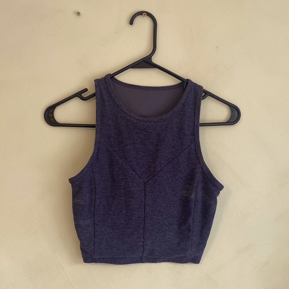 Joy lab navy crop top yoga xs